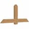 Ekena Millwork Eugene Smooth Timber Gable Bracket, Western Red Cedar, 60"W x 27"H x 3 1/2"D x 5 1/2"F, 11/12 Pitch GBW060X27X0406EUG00SWR - alternate 3